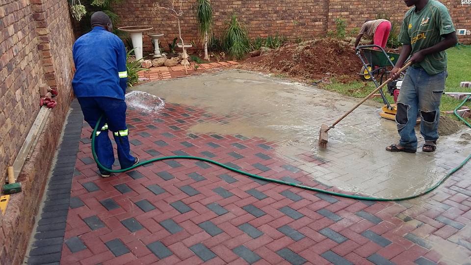 Paving Patio & Pool
