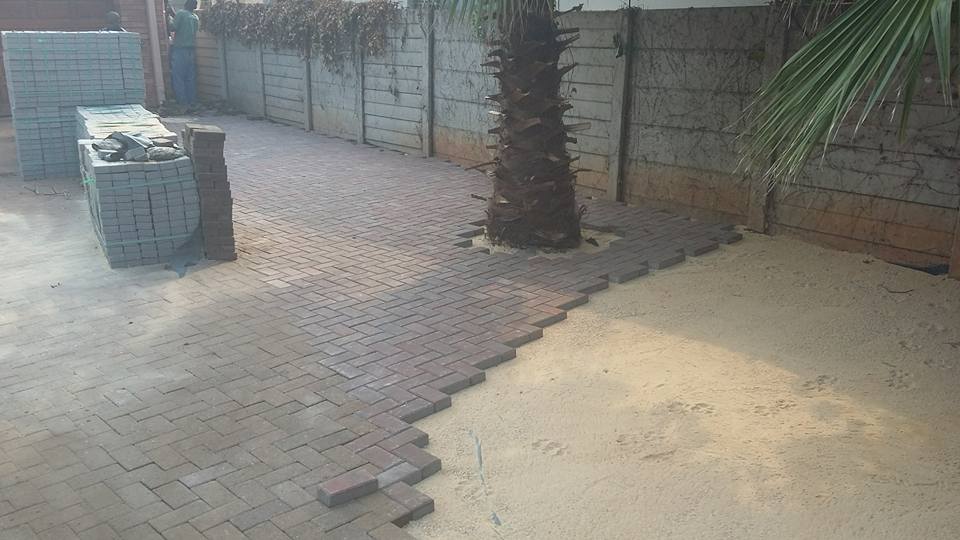 Paving Patio & Pool