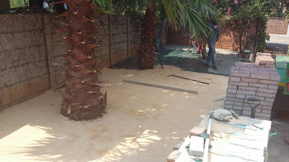 Paving Patio & Pool