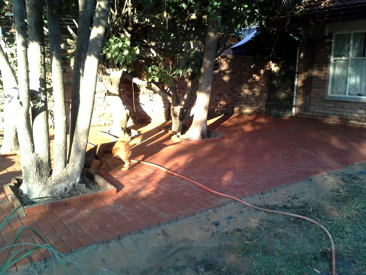 Paving Patio & Pool